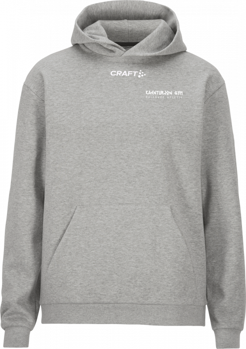 Craft - Kg Hoodie Men - Grå Melange DK