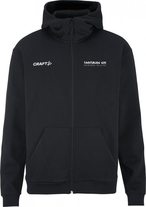 Craft - Kg Hoodie W. Zip Men - Nero