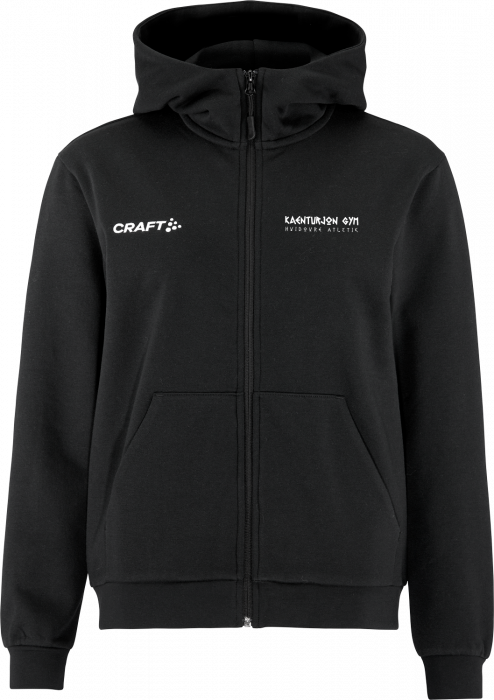 Craft - Kg Hoodie W. Zip Women - Black