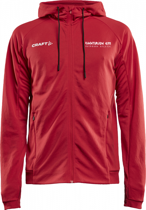 Craft - Kg Jacket With Hood Kids - Red
