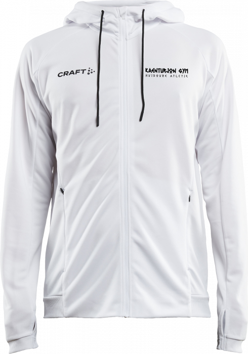 Craft - Kg Jacket With Hood Kids - Blanc
