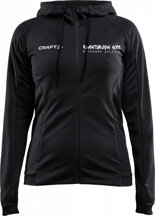 Craft - Kg Jacket With Hoodie Women - Schwarz