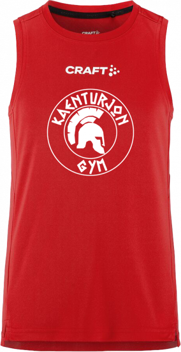 Craft - Kg Singlet Kids - Bright Red